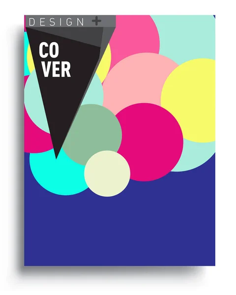 Capas Abstratas Modernas Composição Formas Gradiente Fresco Vetor Cobre Design —  Vetores de Stock