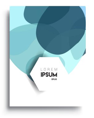 Modern soyut kapaklar. Cool gradient şekilleri bileşimi, vektör tasarımı kapsar.