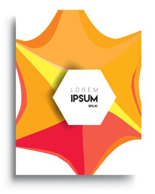 Modern soyut kapaklar. Cool gradient şekilleri bileşimi, vektör tasarımı kapsar.