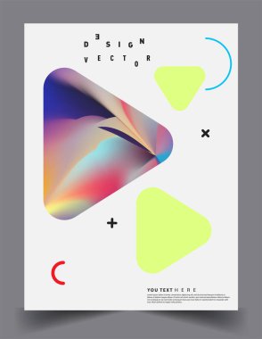Sıvı renk ve sıvı renkli şekillerle kaplama tasarımı. Soyut çizgilerin ve stil grafik geometrik elementlerin düzenlenmesi. Pankartlar, broşürler, posterler, kapaklar ve afişler için kullanılabilir. Vektör