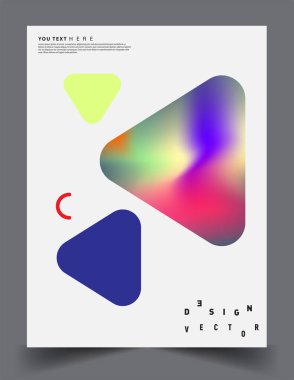 Sıvı renk ve sıvı renkli şekillerle kaplama tasarımı. Soyut çizgilerin ve stil grafik geometrik elementlerin düzenlenmesi. Pankartlar, broşürler, posterler, kapaklar ve afişler için kullanılabilir. Vektör