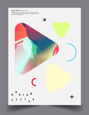 Sıvı renk ve sıvı renkli şekillerle kaplama tasarımı. Soyut çizgilerin ve stil grafik geometrik elementlerin düzenlenmesi. Pankartlar, broşürler, posterler, kapaklar ve afişler için kullanılabilir. Vektör