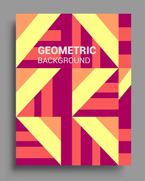 Capas Fundo Abstratas Geométricas Modernas Composição Formas Gradiente Fresco Vetor — Vetor de Stock