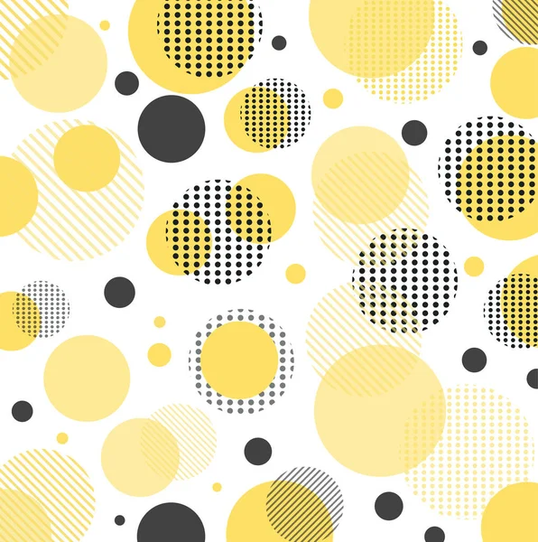 Memphis tasarım elementleri yarım ton ve geometrik şekiller örüntü eğilimi, tasarım ve klasik geometrik baskı çizim elementi.