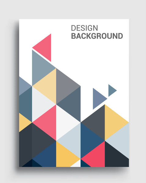 Modern geometric abstract background covers. colorful pattern geometric shapes composition, vector illustration.