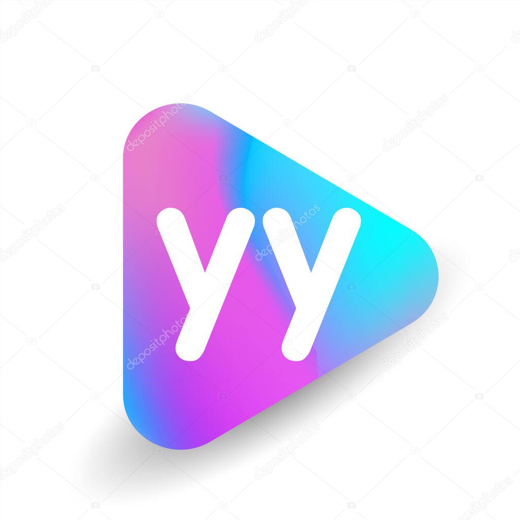 Letter Yy Logo In Triangle Shape And Colorful Background Letter Combination Logo Design For Business And Company Identity Larastock Letter Yy Logo In Triangle Shape And Colorful Background Letter Combination Logo Design For Business And Company Identity Larastock