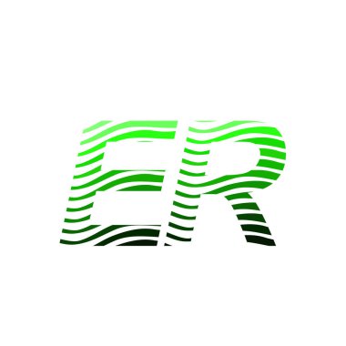 Çizgili kompozisyon mektubu, şirket kimliği kartviziti, yaratıcı endüstri, web sitesi gibi renkli çemberli acil servis logosu..