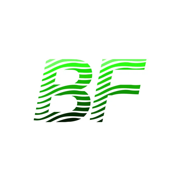 Letra Logotipo Com Círculo Colorido Com Carta Composição Listrada Cartão —  Vetores de Stock
