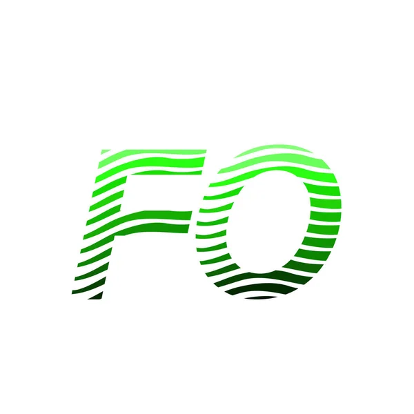 Γράμμα Λογότυπο Πολύχρωμο Κύκλο Ριγέ Επιστολή Σύνθεση Επαγγελματική Κάρτα Για — Διανυσματικό Αρχείο