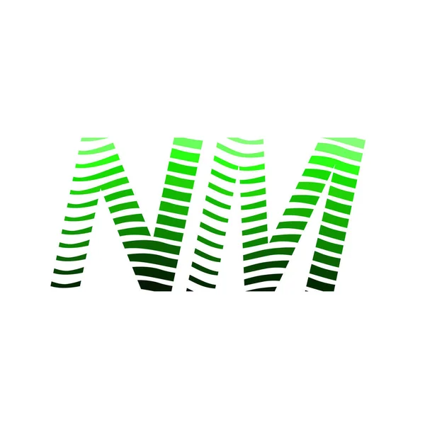 Buchstabe Logo Mit Buntem Kreis Mit Gestreiften Zusammensetzungsbuchstaben Visitenkarte Für — Stockvektor