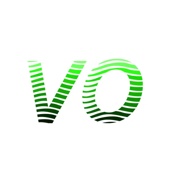 Γράμμα Λογότυπος Πολύχρωμο Κύκλο Ριγέ Επιστολή Σύνθεση Επαγγελματική Κάρτα Για — Διανυσματικό Αρχείο
