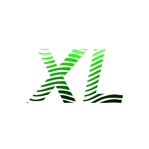 Brief Logotype Met Kleurrijke Cirkel Met Gestreepte Compositiebrief Visitekaartje Voor — Stockvector