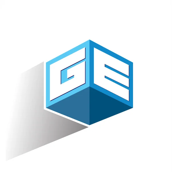 Letter Be Logo In Hexagon Shape And Blue Background Cube Logo With Letter Design For Company Identity Larastock Letter Be Logo In Hexagon Shape And Blue Background Cube Logo With Letter Design For Company Identity Larastock