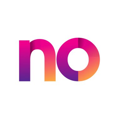 İlk Harf HAYIR Küçük Logo, mor ve turuncu, Modern ve Basit Logo Tasarımı.