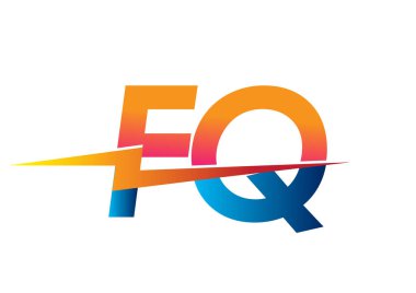 Yaratıcı Güç fikirleri, web, iş ve şirket için enerji logosu tasarımı, Lightning simgesi ve harf kombinasyonu içeren FQ logosu.