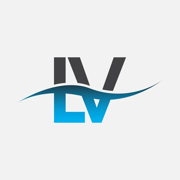 LV Company Name Logo Design