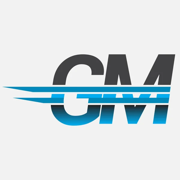 Professional Artistic Monogram Swoosh Letter GM Logo Design Stock Vector -  Illustration of logotype, element: 149397360