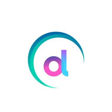 İlk harf OL logotype şirket adı, renkli ve şık tasarım. iş ve şirket kimliği için vektör logosu.