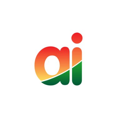 İlk Harf Harfi: Küçük Logo, Renkli Logot Modern ve Basit Logo Tasarımı.