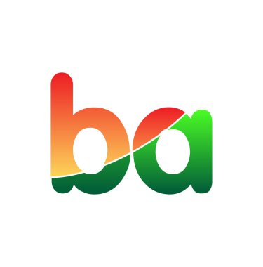 İlk Harf BA Logo Küçük Logo Modern ve Basit Logo Tasarımı.