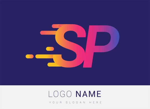 Letter P and S Logo, PS logo design for business, arrow, business