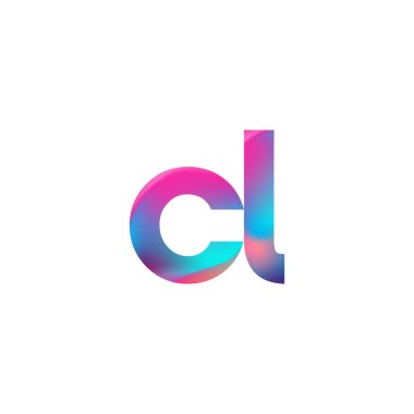 İlk Harf CL Logosu Küçük Renkli Tasarım, Modern ve Basit Logo Tasarımı.