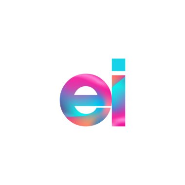 İlk Harf El Logosu Küçük Renkli Tasarım, Modern ve Basit Logo Tasarımı.