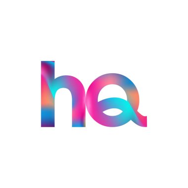 İlk Harf Karargahı Logosu Renkli Tasarım, Modern ve Basit Logo Tasarımı.