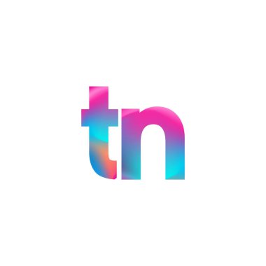 İlk Harf TN Logo Küçük Renkli Tasarım, Modern ve Basit Logo Tasarımı.