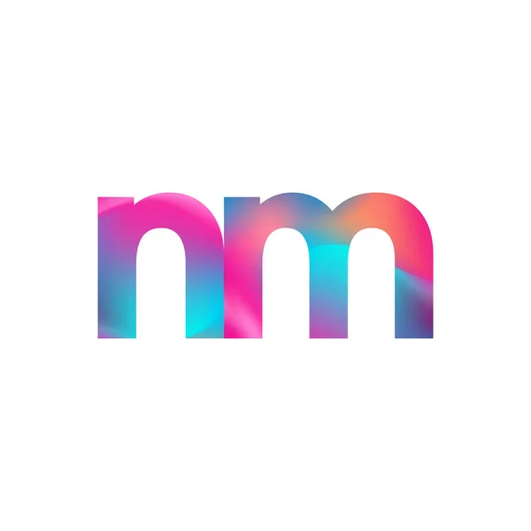 Lettre Initiale Logo Lowercase Design Coloré Design Logo Moderne Simple — Image vectorielle