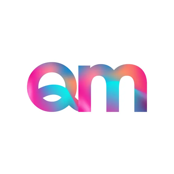 Initial Letter Logo Lowercase Colorful Design Modern Simple Logo Design — Διανυσματικό Αρχείο