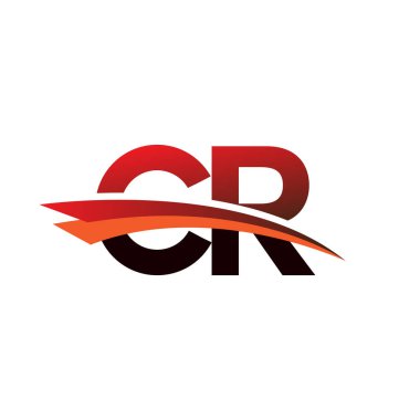 İlk harf CR logotype şirket adı siyah ve kırmızı renk desenli..