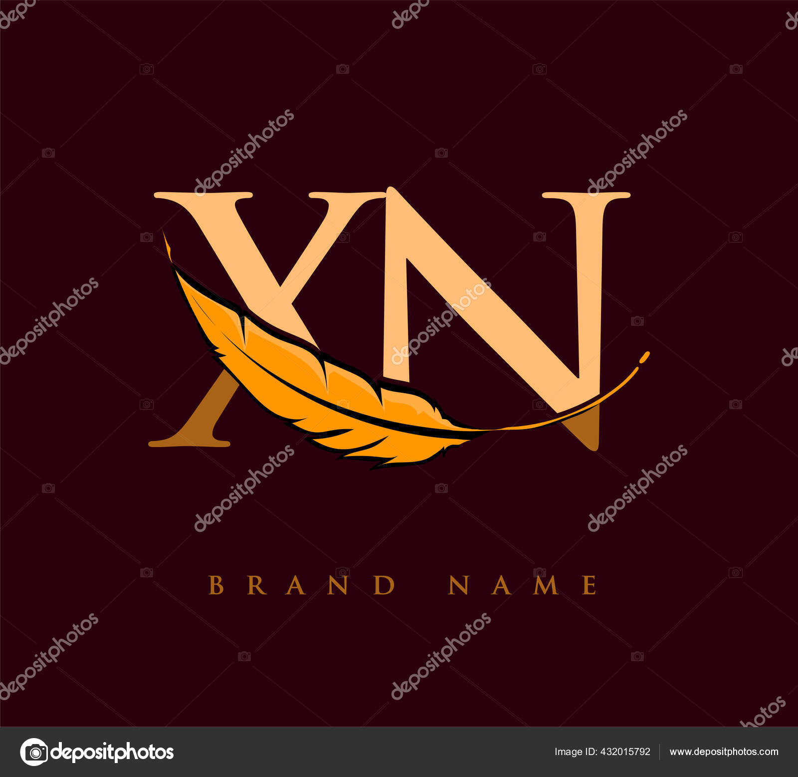 Initial Letter LV Logo With Feather Company Name, Simple And Clean Design. Vector  Logo For Business And Company Royalty Free SVG, Cliparts, Vectors, and  Stock Illustration. Image 163263406.