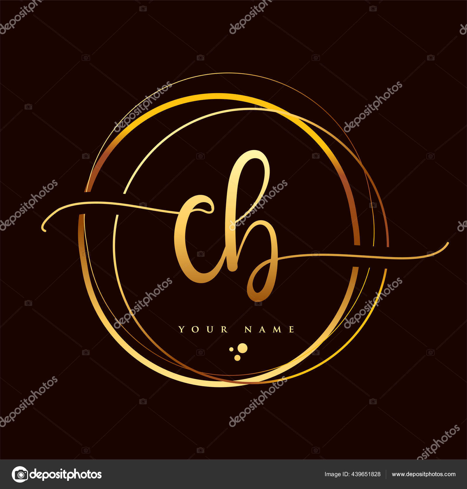 letra inicial abstrata c e l logotipo na cor dourada isolado em