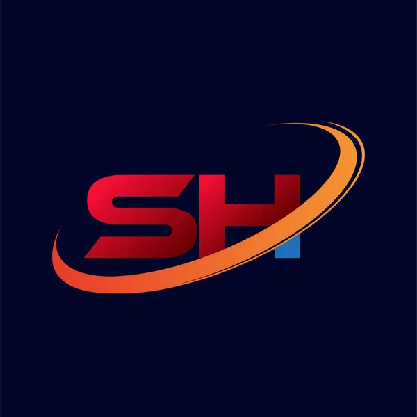 Sh swoosh logo Vector Art Stock Images | Depositphotos