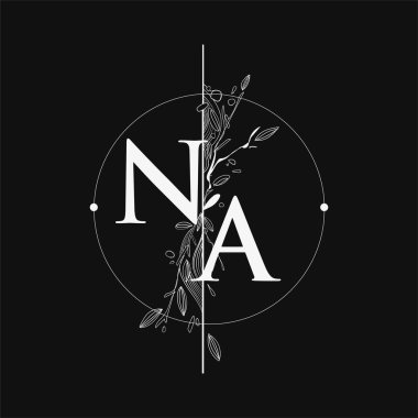 Elle çizilen ilk logo, Çember ve Çiçekli Baş Düğün Yazı Tipi logosu.