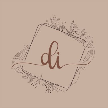 El Çizimi Çiçeği, Düğün Yazı Tipi Logosu ve Şirket Kimliği ile Baş Dedektif Logosu.