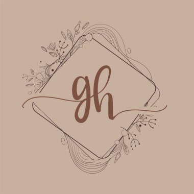 Elle çizilen ilk logo, Düğün Yazı Tipi Logosu ve İş Kimliği.