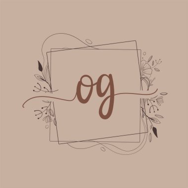 El Çizimi Çiçeği, İlk Düğün Yazı Tipi Logosu ve İş Kimliği.