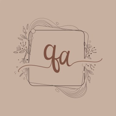 El Çizimi Çiçeği, İlk Düğün Yazı Tipi Logosu ve İş Kimliği.