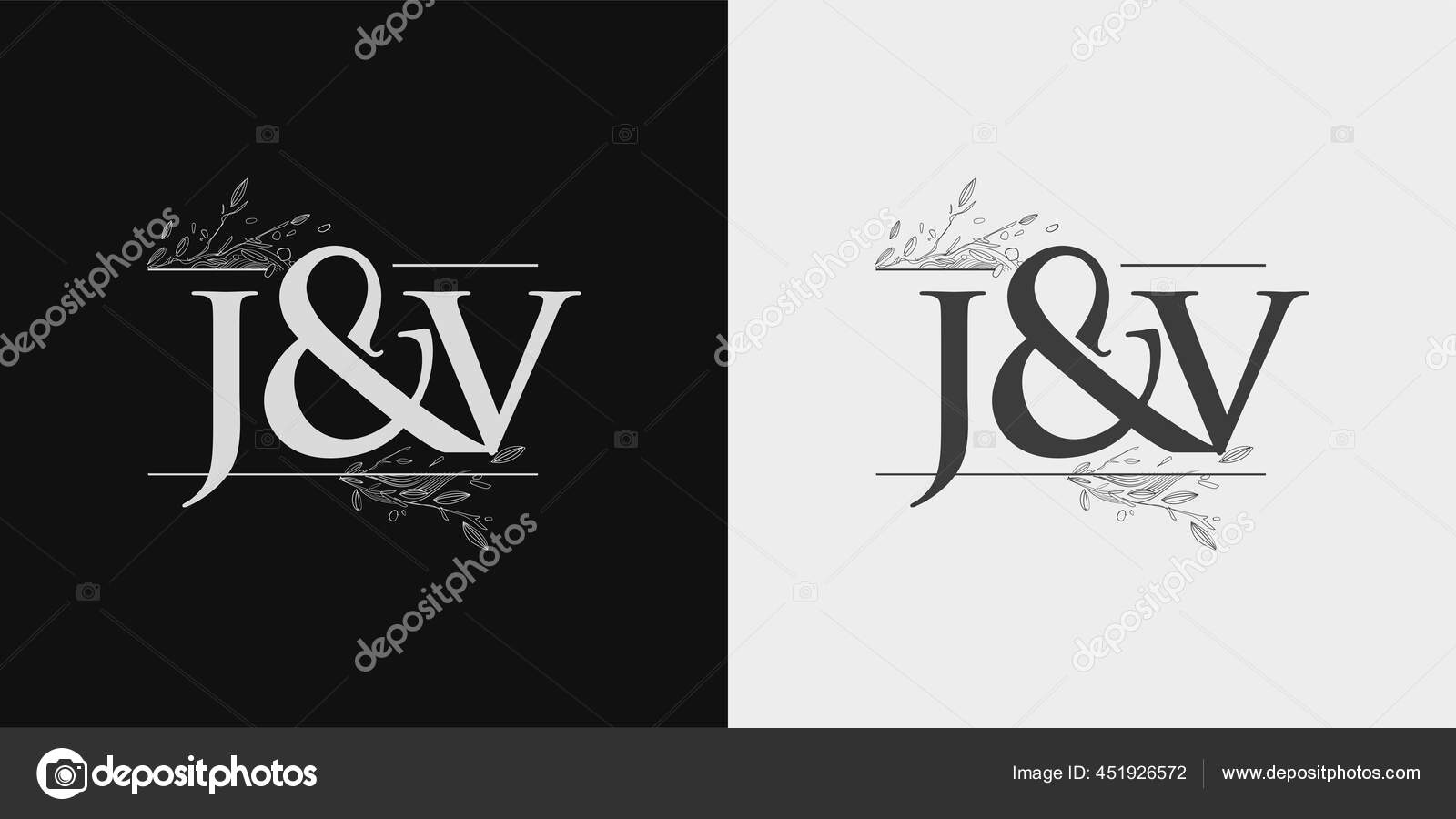 T&D Initial logo. Ampersand monogram logo Stock-Vektorgrafik