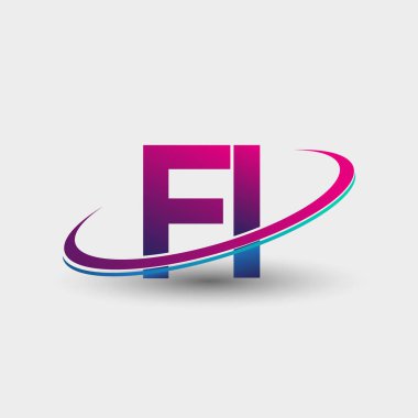 Bilgin olsun diye söylüyorum, logo şirketinin adı mavi ve morumsu renklerde, beyaz arka planda izole edilmiş. iş ve şirket kimliği için vektör logosu.