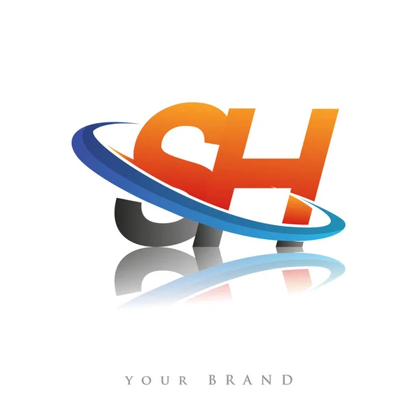 Sh swoosh logo Vector Art Stock Images | Depositphotos