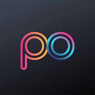 İlk logo küçük harf, renkli mavi, turuncu ve pembe, birbirine bağlı yuvarlak logo, modern ve basit logo tasarımı.