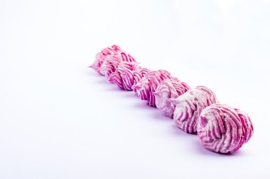 Ev yapımı pembe krema toz şeker