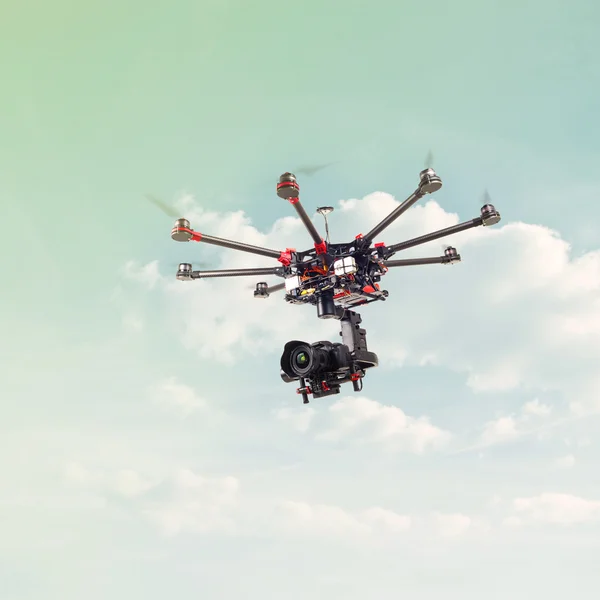 Octocopter, copter, drone — Stockfoto