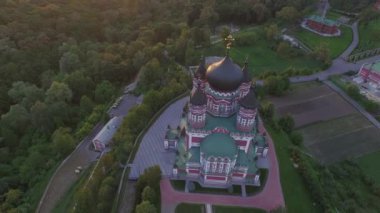 St. Panteleimons Katedrali Kiev havadan görünümü
