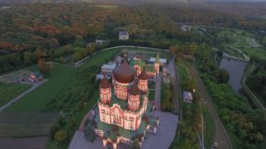 St. Panteleimons Katedrali Kiev havadan görünümü