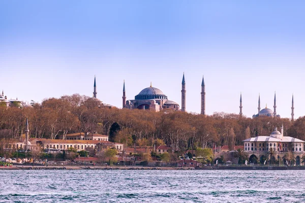 Istanbul deniz manzara. Ayasofya'nın. Seyahat Türkiye