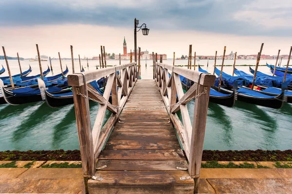 Kilise, San Giorgio Maggiore sabah. Venedik. İtalya. — Stok fotoğraf